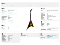 Jackson MJ Series Rhoads RR24MG BK Jackson MJ Series Rhoads RR24MG BK